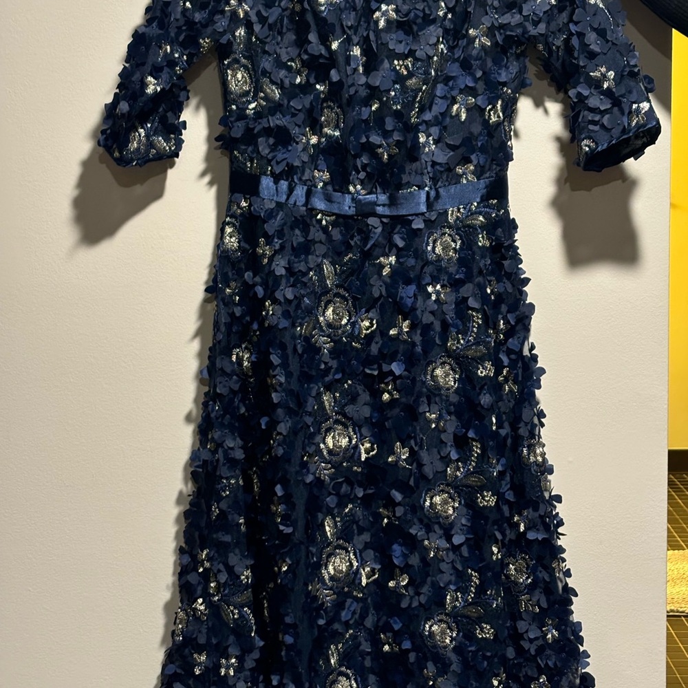 STYLEWE Navy Blue Floral Dress